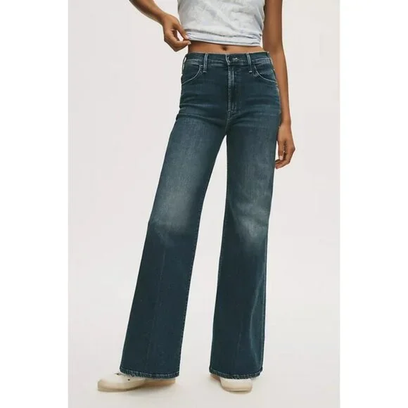 💕MOTHER💕 The Hustler Roller Sneak Jeans ~ Easy Does It 30 NWOT